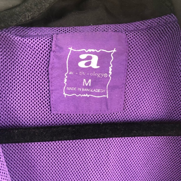 Activology Jacket sz M Womens Purple - Picture 3 of 7